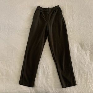 H&M Dark Olive Straight Leg Pants